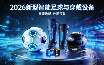 2026年新型智能足球与穿戴设备展示